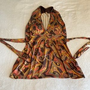 Papaya vintage clubbing top